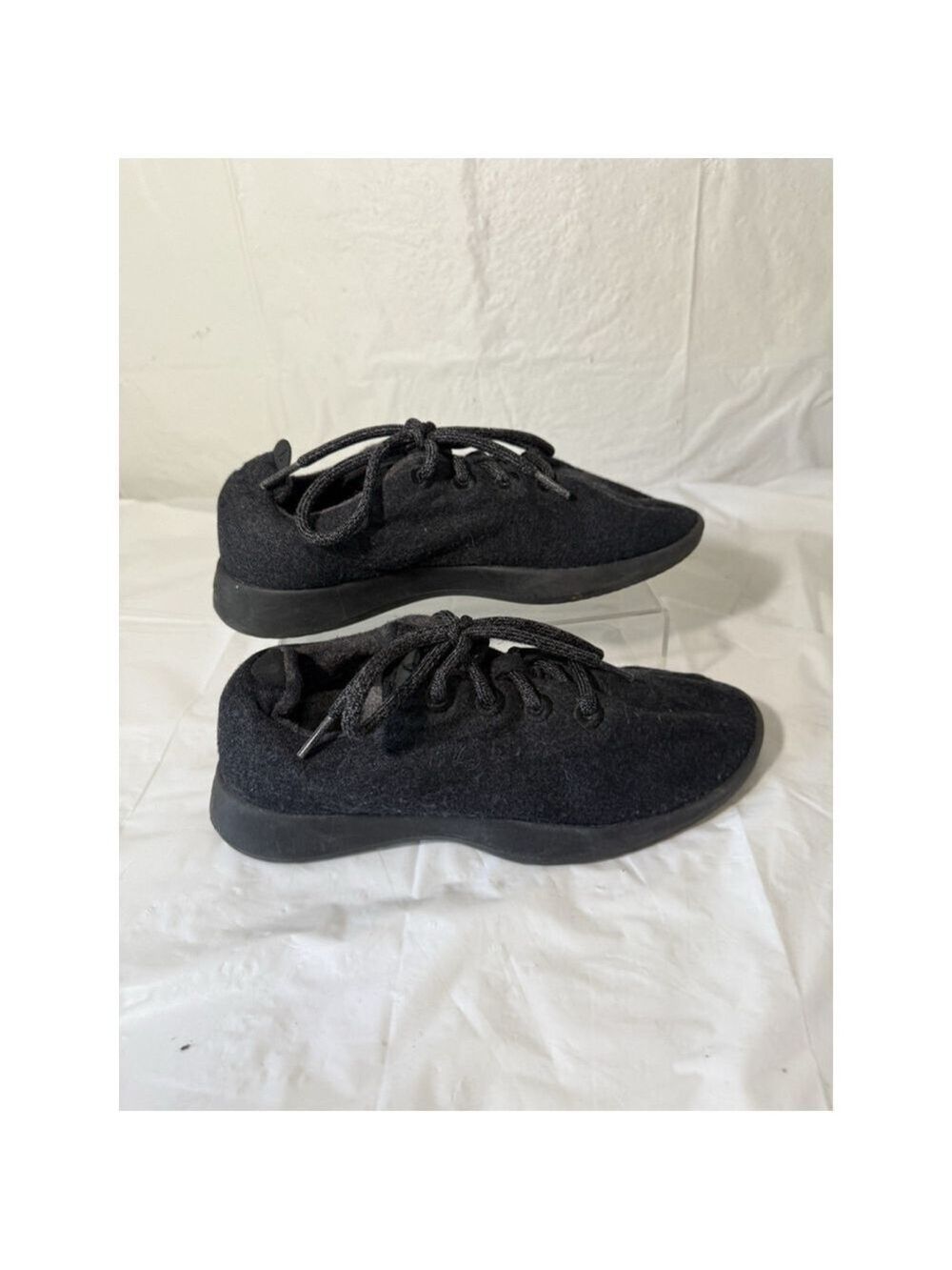 Allbirds Women’s Charcoal Gray Merino Wool Black Soles Size 8